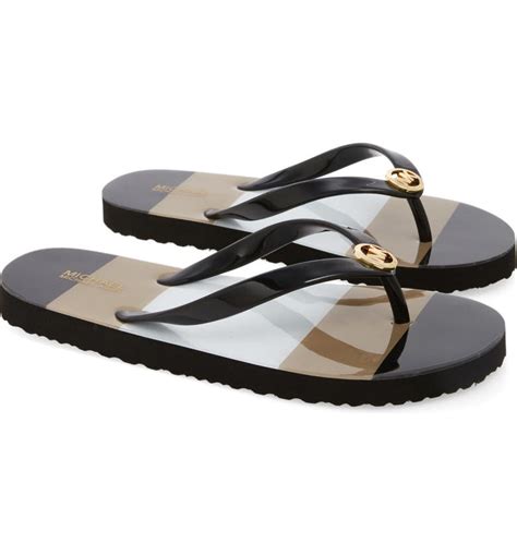 michael kors flipflop|michael kors flip flops women's.